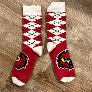 Temple University Owl mascot Graphic Socks